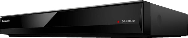Panasonic - Streaming 4K Ultra HD Hi-Res Audio DVD/CD/3D Wi-Fi Built-In Blu-Ray Player, DP-UB420-K - Black