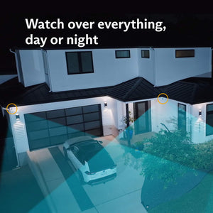 SimpliSafe - 8pc Outdoor Home Security System - White
