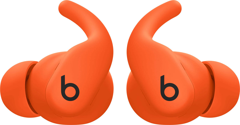 Beats - Powerbeats Fit True Wireless Active Noise Canceling Earbuds - Spark Orange