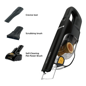 Shark - UltraCyclone Pet Pro+ CH951 Cordless Hand Vac with Self-Cleaning Pet Power Brush - Black