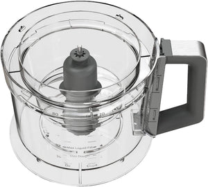 GE - 12-Cup Food Processor with Accessories - Stainless Steel