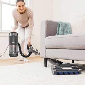 Shark - Vertex DuoClean PowerFin Upright Vacuum with Powered Lift-Away and Self-Cleaning Brushroll - Rose Gold