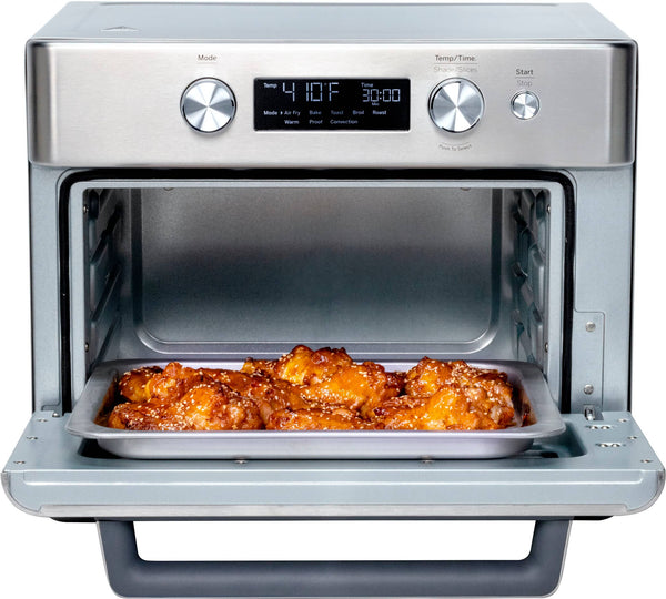 GE - Convection Toaster Oven with Air Fry - Stainless Steel