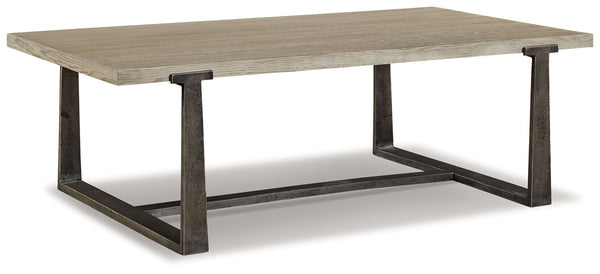 Dalenville - Mesa de centro rectangular - Gris