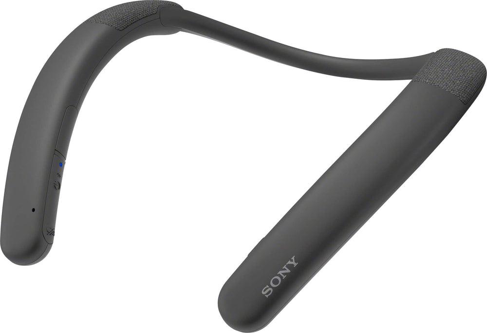 Sony - Bluetooth Wireless Neckband Speaker - Charcoal Gray