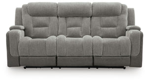 Mixed Motion - Power Reclining Sofa With Adjustable Headrest #gray