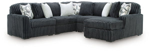 Midnight-Madness - 5 Piece Sectional
