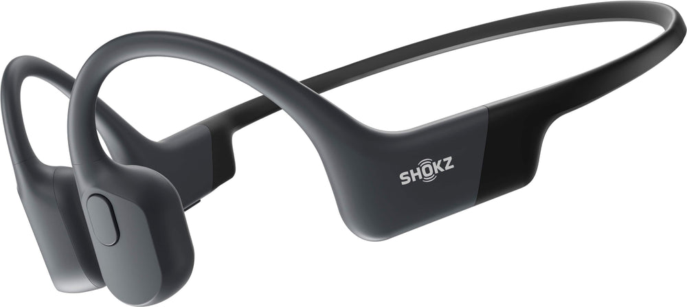 Shokz - OpenRun Wireless Bone Conduction Open-Ear Bluetooth Endurance Headphones (USB-Charging) - Black