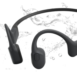 Shokz - OpenRun Wireless Bone Conduction Open-Ear Bluetooth Endurance Headphones (USB-Charging) - Black