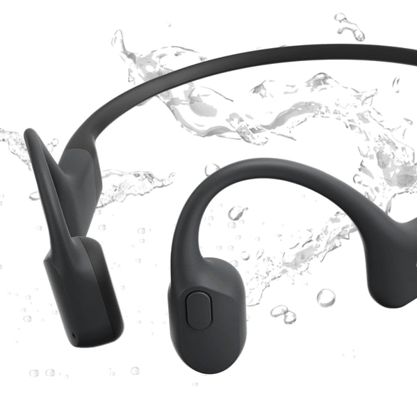 Shokz - OpenRun Wireless Bone Conduction Open-Ear Bluetooth Endurance Headphones (USB-Charging) - Black