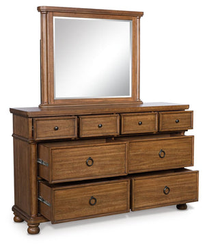 Rowlenstown - Dresser #lightbrown #dresser&mirror