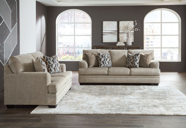 Stonemeade - Living Room Set #lightbrown #2pc.sofa,loveseat