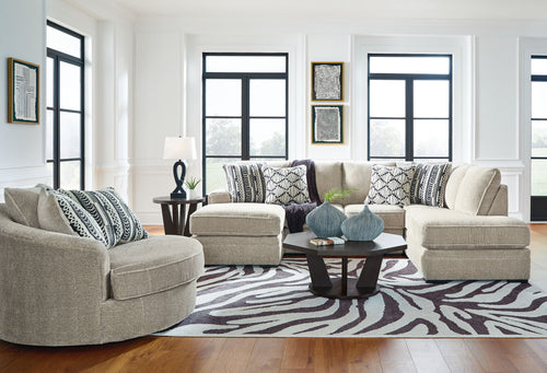 Calnita - Living Room Set #2pc.2-piecerafcornerchaisesectional,chair