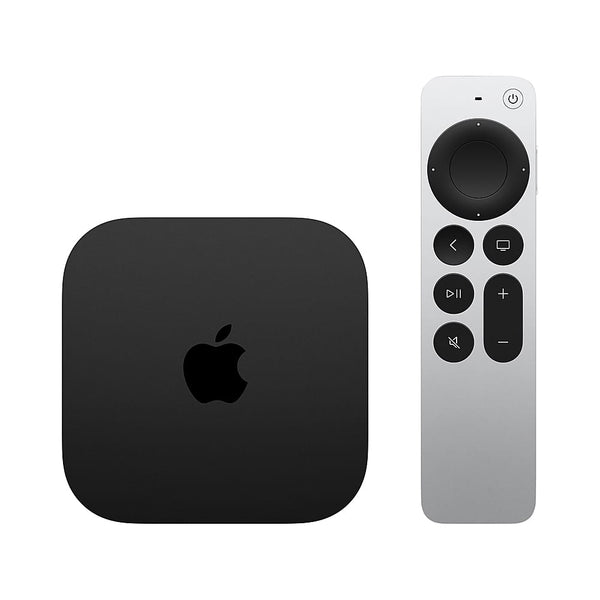 Apple - TV 4K 128GB Streaming Device (3rd generation) - Wi-Fi + Ethernet - Black