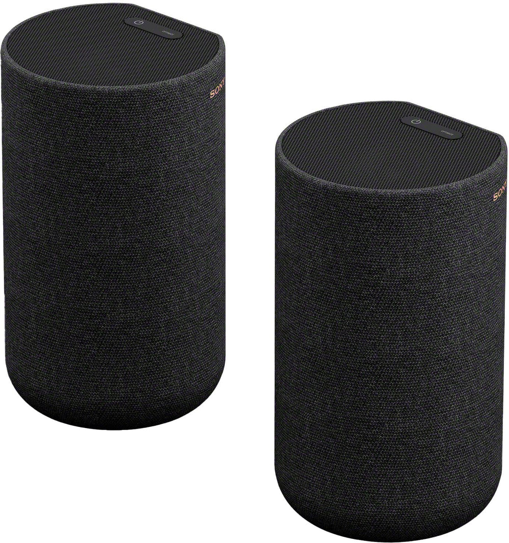 Sony - SA -RS5 Wireless Rear Speakers with Built-in Battery for HT-A9000/HT-A8000/HT-A7000/HT-A5000/HT-A3000 - Black