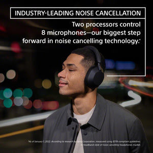 Sony - WH-1000XM5 Wireless Noise Cancelling Over-the-Ear Headphones - Smoky Pink
