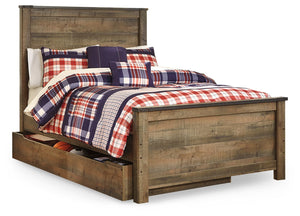 Trinell - Panel Bed #full #1drawer