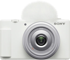 Sony - ZV-1F Vlog Camera for Content Creators and Vloggers - White