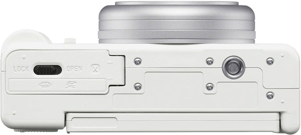 Sony - ZV-1F Vlog Camera for Content Creators and Vloggers - White