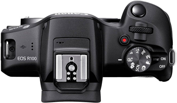 Canon - EOS R100 4K Video Mirrorless Camera (Body Only) - Black