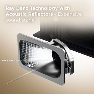 TCL - Q65H Q Class 5.1 Channel Soundbar with Dolby Atmos, Ray Danz Technology, and Wireless Subwoofer - Black