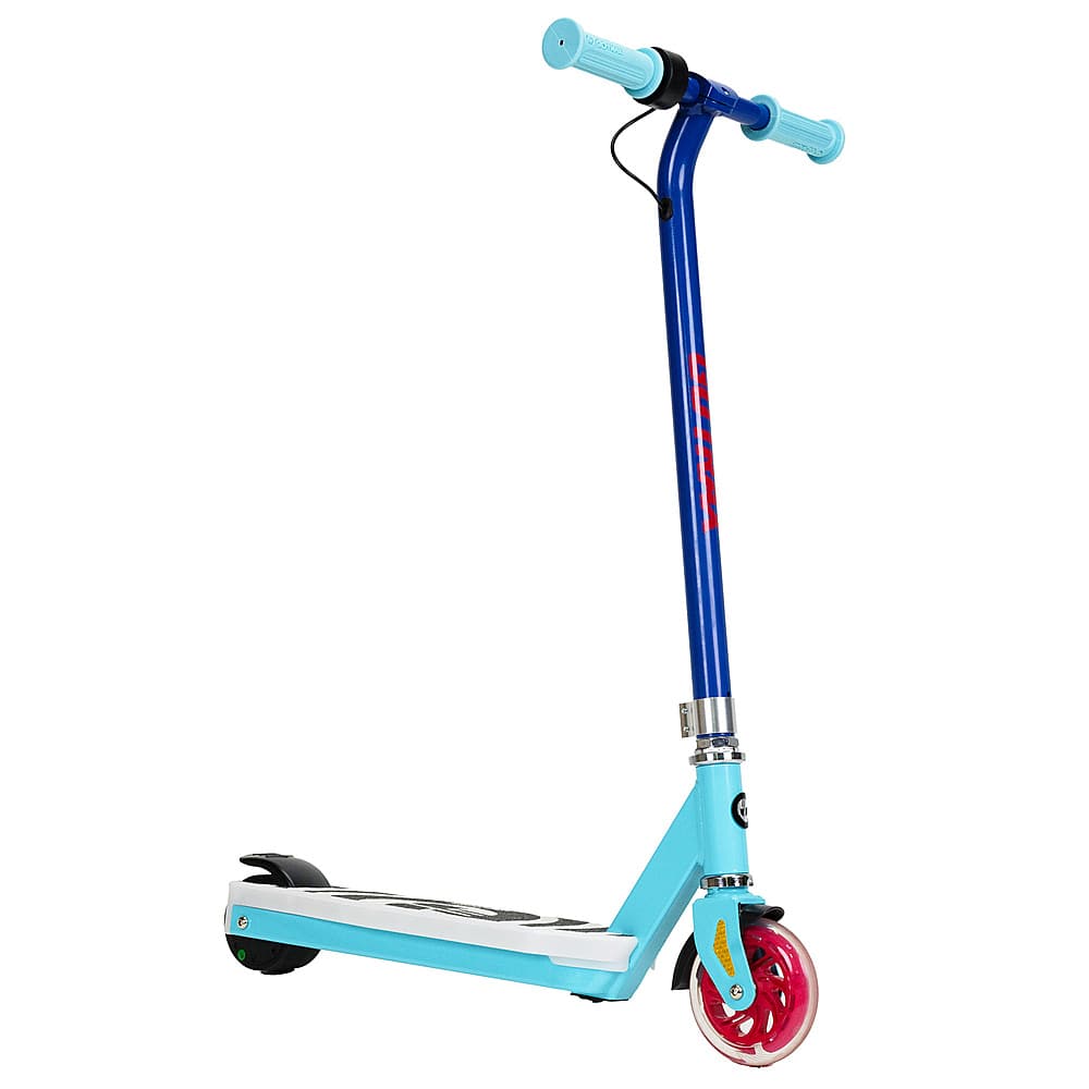 GoTrax - Scout 2.0 Electric Scooter w/ 3mi Max Operating Range & 6mph Max Speed - Blue