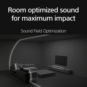 Sony - BRAVIA Theater Bar 8 with 11 speakers, Dolby Atmos/DTS: X - Black