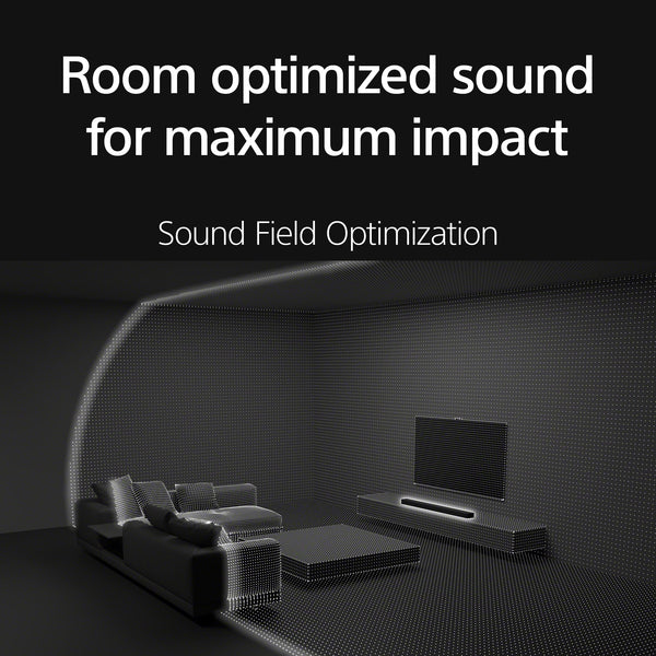 Sony - BRAVIA Theater Bar 8 with 11 speakers, Dolby Atmos/DTS: X - Black