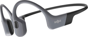 Shokz - OpenSwim Pro Wireless Bone Conduction Open-Ear Bluetooth Sports Headphones - Gray