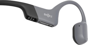 Shokz - OpenSwim Pro Wireless Bone Conduction Open-Ear Bluetooth Sports Headphones - Gray