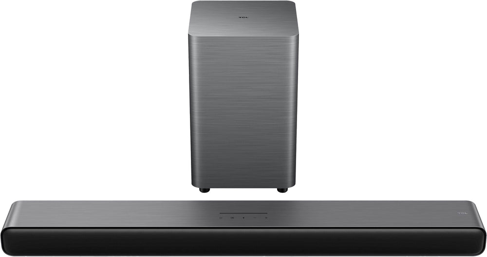TCL - S55H 2.1 Channel S-Class Soundbar with Wireless Subwoofer, Dolby Atmos - Black