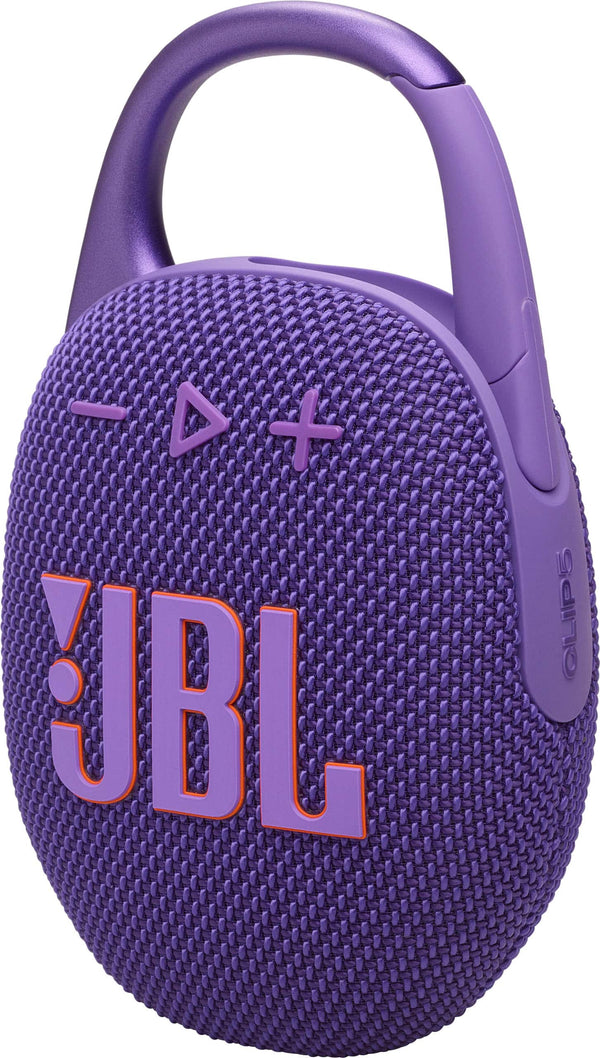 JBL - Clip 5 Portable Bluetooth Speaker - 2024 - Purple