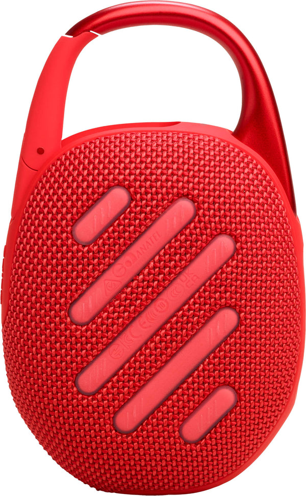 JBL - Clip 5 Portable Bluetooth Speaker - 2024 - Red