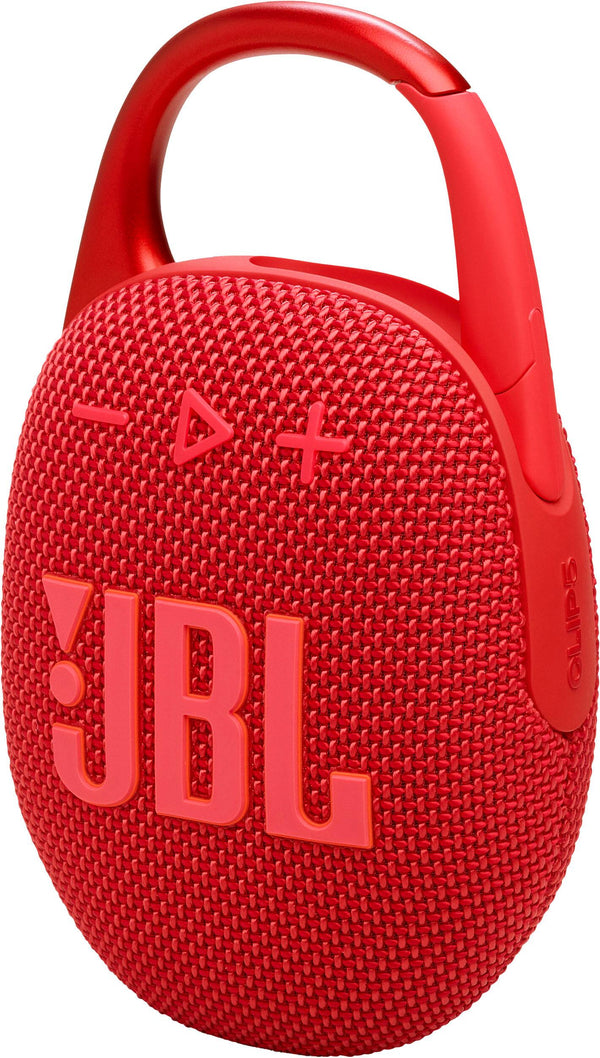 JBL - Clip 5 Portable Bluetooth Speaker - 2024 - Red