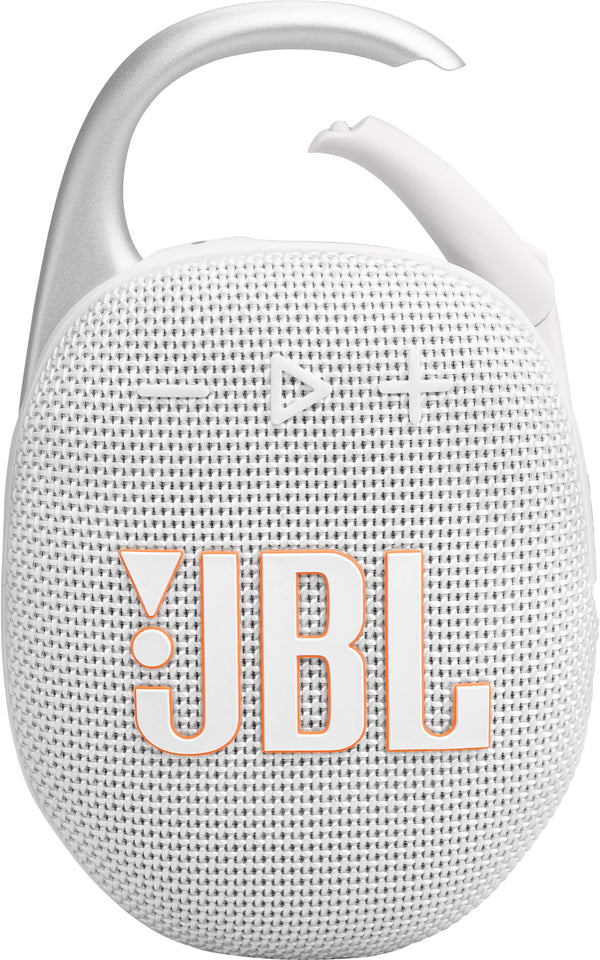 JBL - Clip 5 Portable Bluetooth Speaker - 2024 - White
