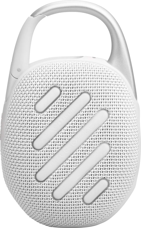 JBL - Clip 5 Portable Bluetooth Speaker - 2024 - White