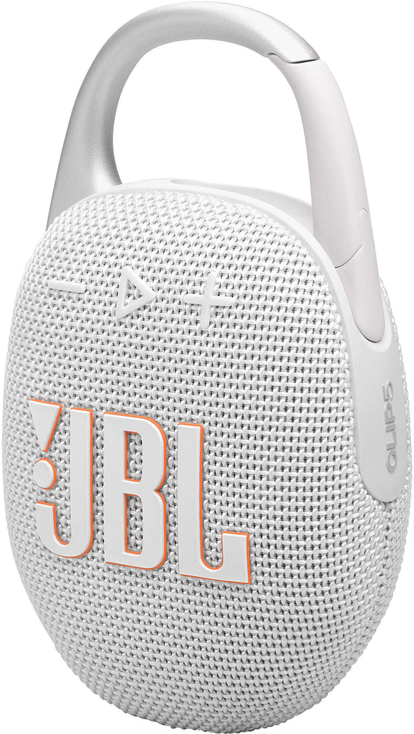 JBL - Clip 5 Portable Bluetooth Speaker - 2024 - White