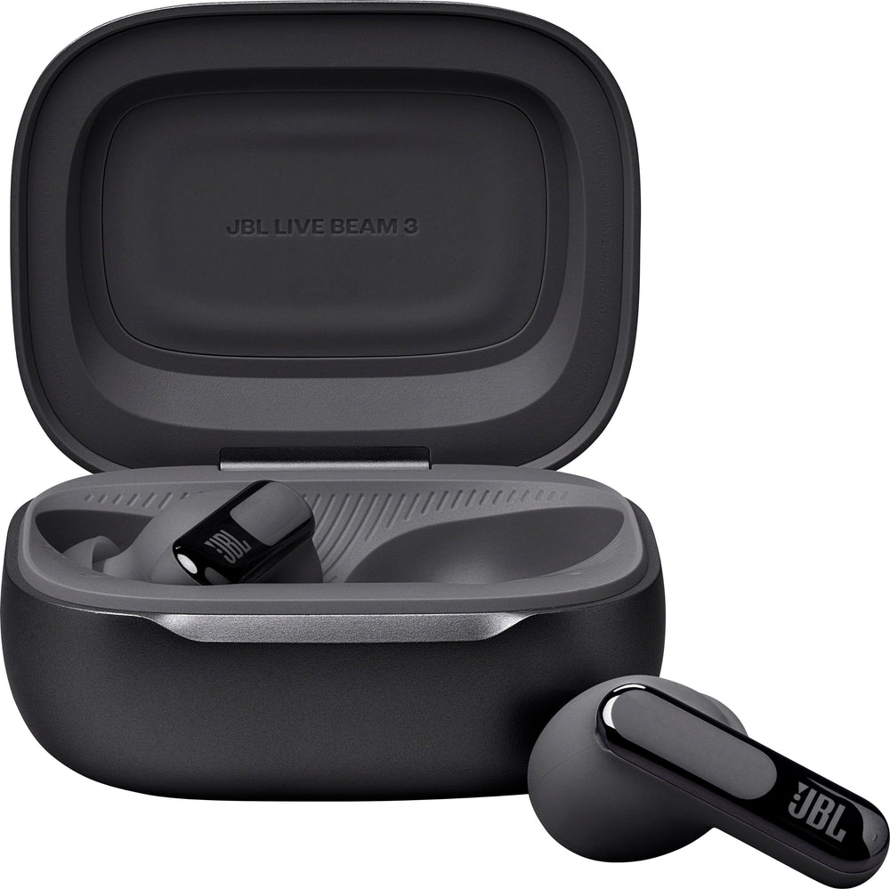JBL - Live Beam 3 True Wireless Noise Cancelling Earbuds - 2024 - Black