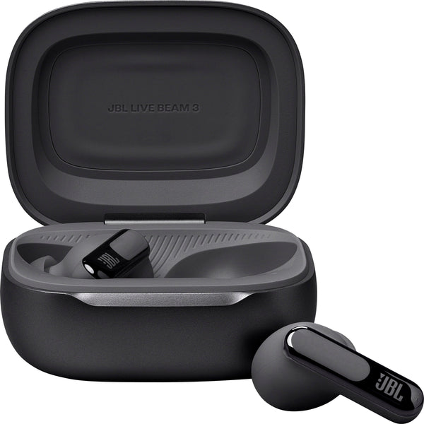 JBL - Live Beam 3 True Wireless Noise Cancelling Earbuds - 2024 - Black