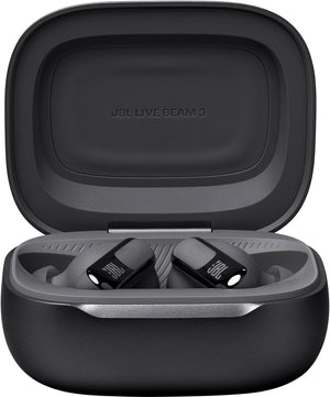 JBL - Live Beam 3 True Wireless Noise Cancelling Earbuds - 2024 - Black