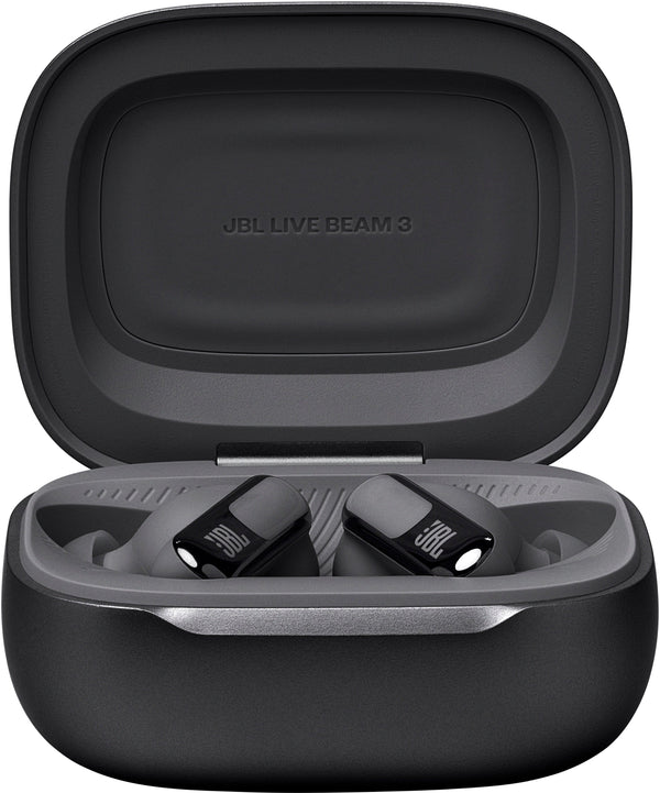 JBL - Live Beam 3 True Wireless Noise Cancelling Earbuds - 2024 - Black