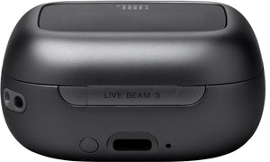 JBL - Live Beam 3 True Wireless Noise Cancelling Earbuds - 2024 - Black
