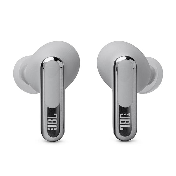 JBL - Live Beam 3 True Wireless Noise Cancelling Earbuds - 2024 - Silver