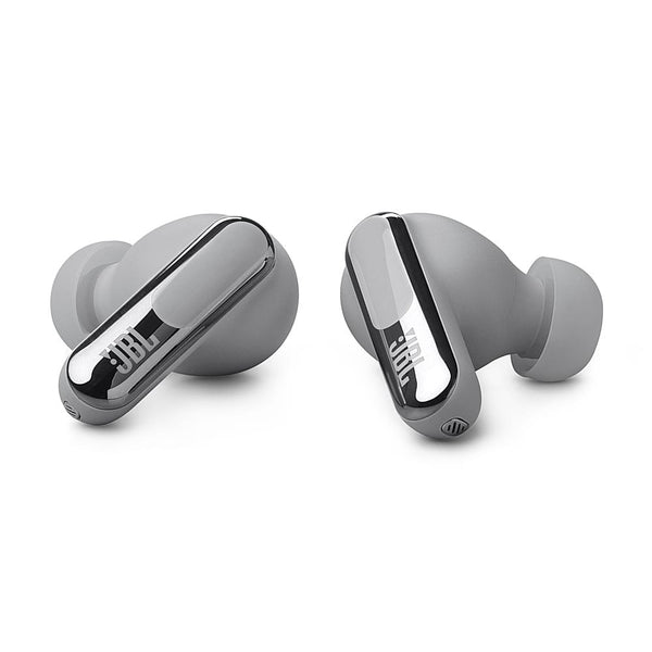 JBL - Live Beam 3 True Wireless Noise Cancelling Earbuds - 2024 - Silver