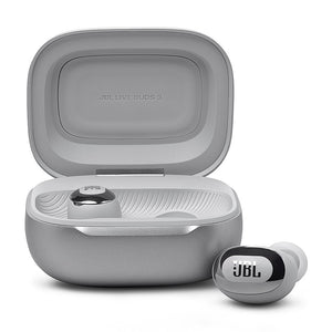 JBL - Live Buds 3 True Wireless Noise Cancelling Earbuds - 2024 - Silver