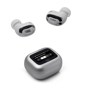 JBL - Live Buds 3 True Wireless Noise Cancelling Earbuds - 2024 - Silver