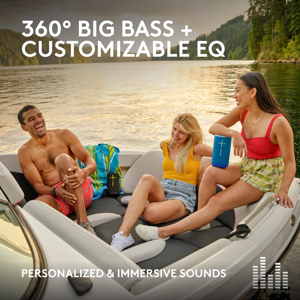 Ultimate Ears - EVERBOOM Portable Wireless Bluetooth Speaker with Waterproof, Dustproof and Floatable design - Cobalt Blue