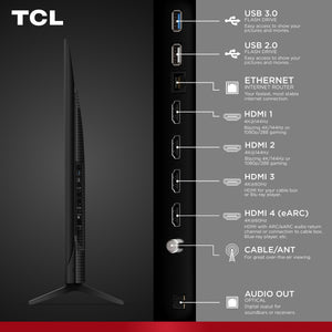 TCL - 65" Class M8LF Series 4K UHD HDR Mini LED Smart TV with Fire TV (2026)