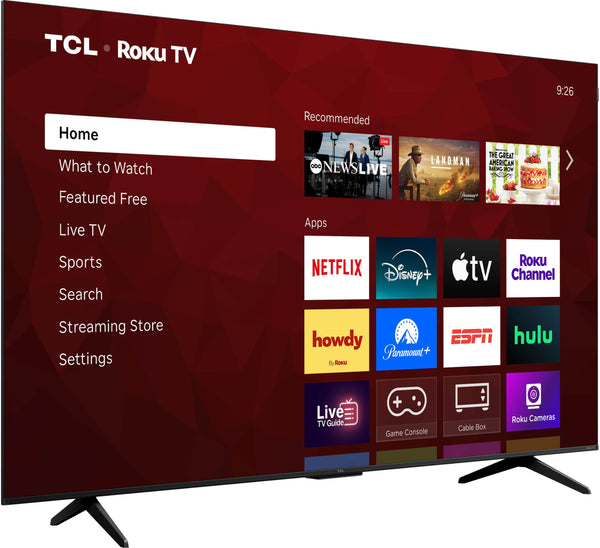 TCL - 65" Class Q6LR Series 4K UHD HDR QLED Smart TV with Roku TV (2026)