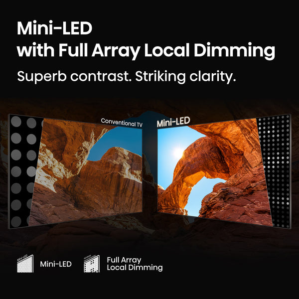 Hisense - 65" Class QD7 Series MiniLED QLED 4K UHD HDR Smart Fire TV (2025)